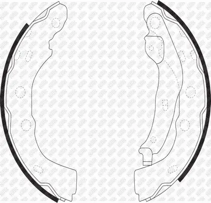 Brake Shoe Set (FN0632)