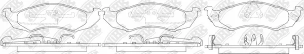 Brake Pad Set, disc brake (PN0612)