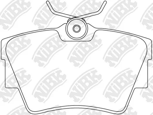 Brake Pad Set, disc brake (PN0147)