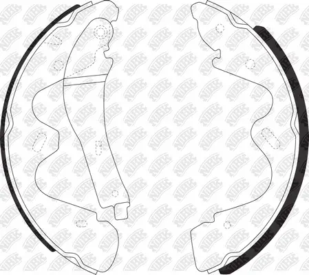 Brake Shoe Set (FN22001)