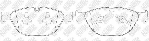 Brake Pad Set, disc brake (PN0678)
