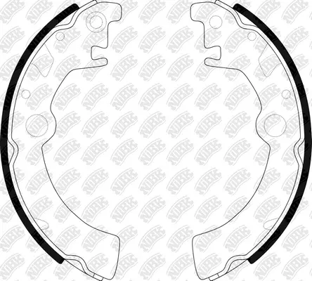 Brake Shoe Set (FN9944)