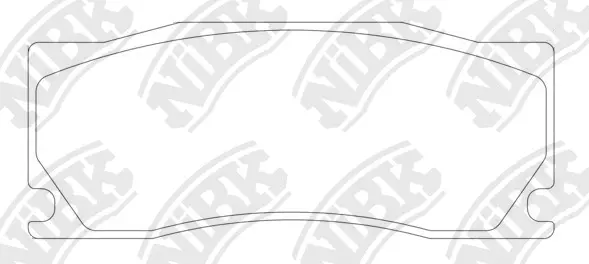 Brake Pad Set, disc brake (PN0560)