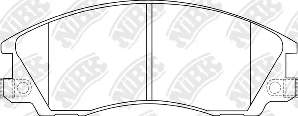 Brake Pad Set, disc brake (PN0853)