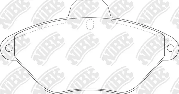 Brake Pad Set, disc brake (PN0281)