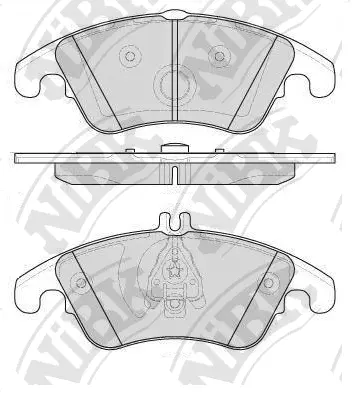 Brake Pad Set, disc brake (PN0395)