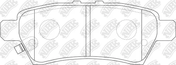 Brake Pad Set, disc brake (PN0430)