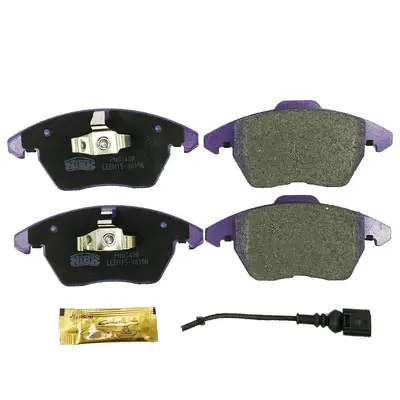 Brake Pad Set, disc brake (PN0348W)