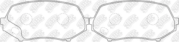 Brake Pad Set, disc brake (PN3514)