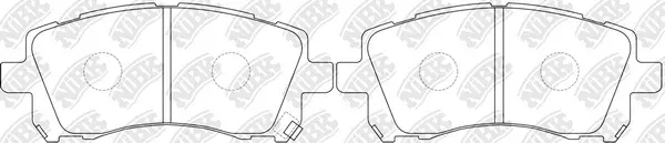 High Performance Brake Pad Set