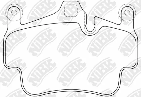 Brake Pad Set, disc brake (PN0847)