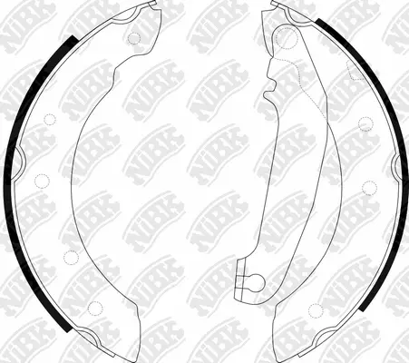 Brake Shoe Set (FN0530)