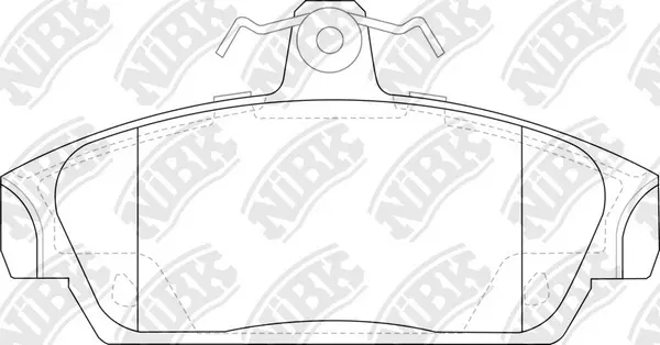 Brake Pad Set, disc brake (PN0263)