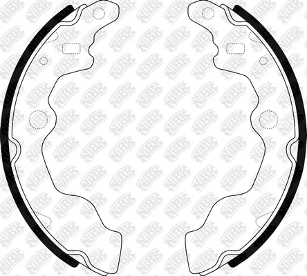 Brake Shoe Set (FN9920)