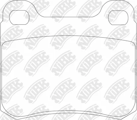 Brake Pad Set, disc brake (PN0005)
