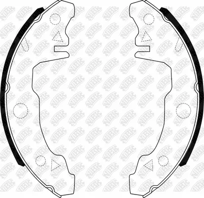 Brake Shoe Set (FN0603)