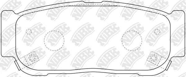 Brake Pad Set, disc brake (PN0797)