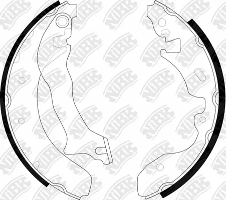 Brake Shoe Set (FN0551)