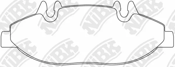 Brake Pad Set, disc brake (PN0406)