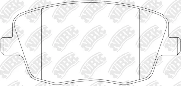 Brake Pad Set, disc brake (PN0221)