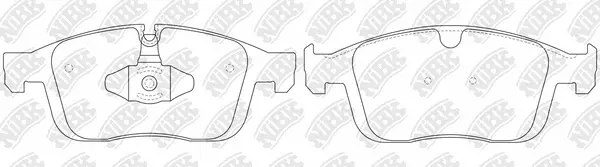 Brake Pad Set, disc brake (PN0682)