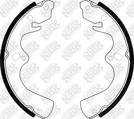 Brake Shoe Set (FN3357)
