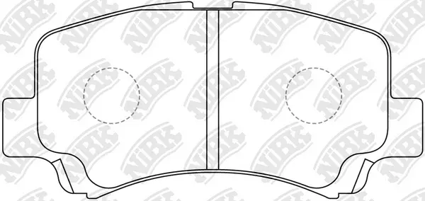Brake Pad Set, disc brake (PN9406)