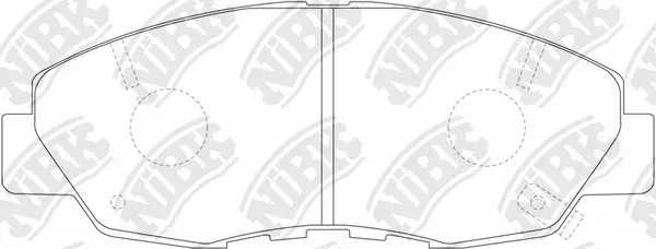 Brake Pad Set, disc brake (PN8484)