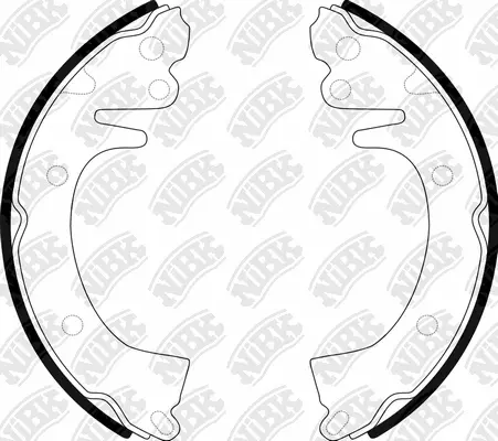 Brake Shoe Set (FN6609)