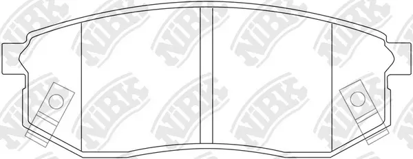 Brake Pad Set, disc brake (PN0366)