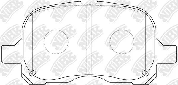 Brake Pad Set, disc brake (PN1302)