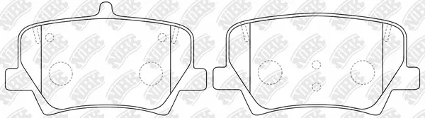 Brake Pad Set, disc brake (PN0776)