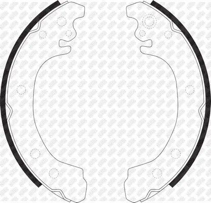 Brake Shoe Set (FN0627)