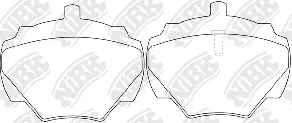Brake Pad Set, disc brake (PN0237)
