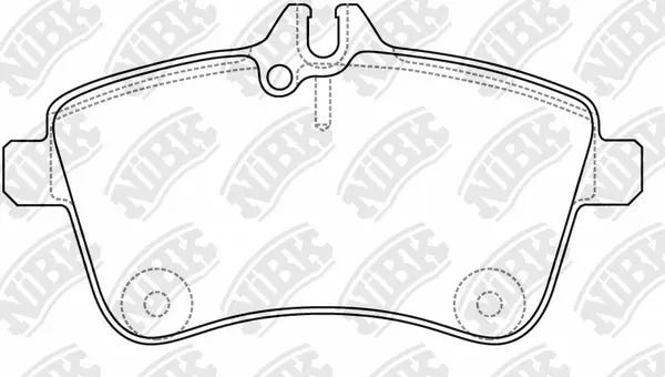 Brake Pad Set, disc brake (PN0490)