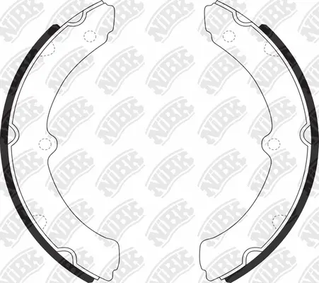 Brake Shoe Set (FN2295)