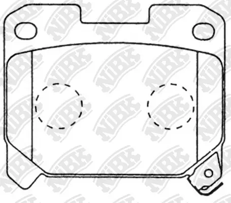 Brake Pad Set, disc brake (PN1361)