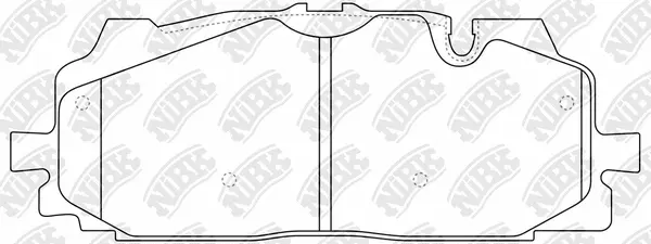 Brake Pad Set, disc brake (PN0687)