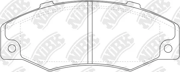 Brake Pad Set, disc brake (PN0239)