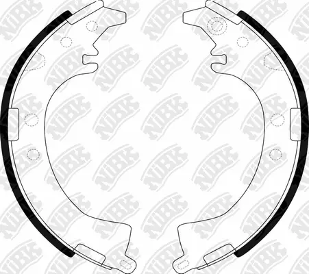Brake Shoe Set (FN2333)