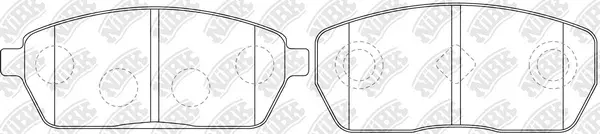 Brake Pad Set, disc brake (PN9408)