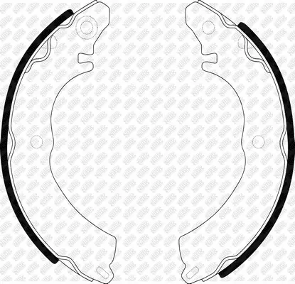 Brake Shoe Set (FN6729)