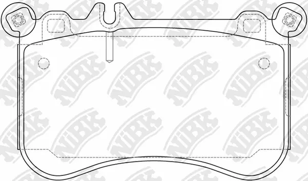 Brake Pad Set, disc brake (PN0857)