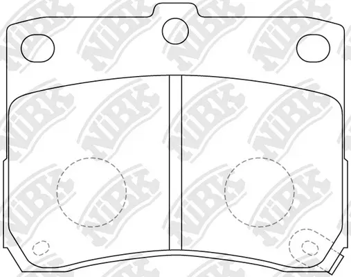 Brake Pad Set, disc brake (PN8436)