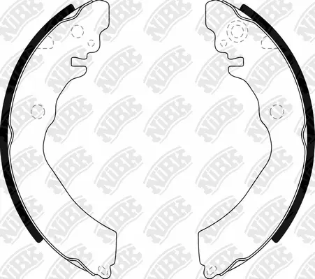 Brake Shoe Set (FN2367)