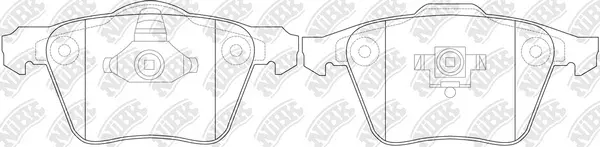 Brake Pad Set, disc brake (PN0352)