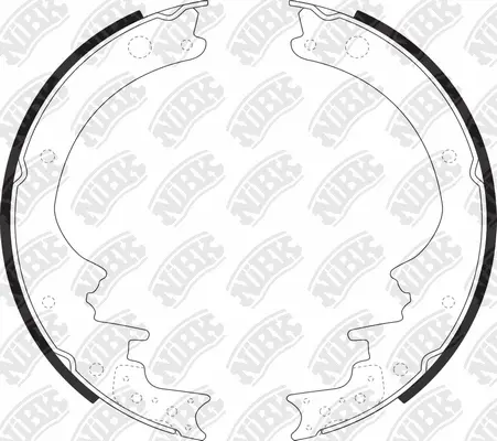 Brake Shoe Set (FN1146)