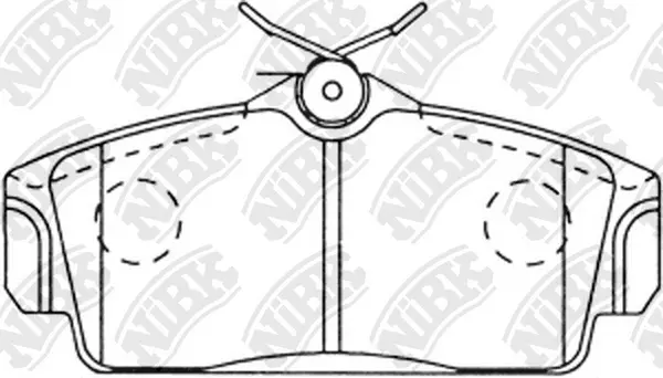 Brake Pad Set, disc brake (PN2230)