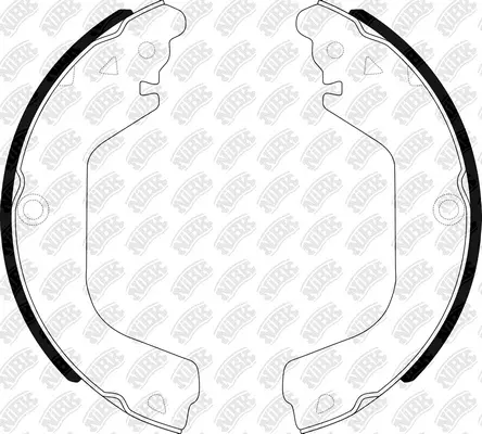 Brake Shoe Set (FN0665)