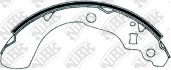Brake Shoe Set (FN5525)